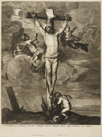 KG 00680
<br/>
Gekruisigde Christus met engelen
<br/>
<em>Hollar, Wenzel (1607-1677)</em>